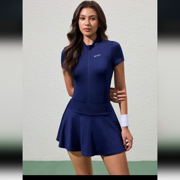SHEIN Dresses & Skirts - 2 Piece Tennis/athletic Set. Size Large. Runs Small. NWOT
